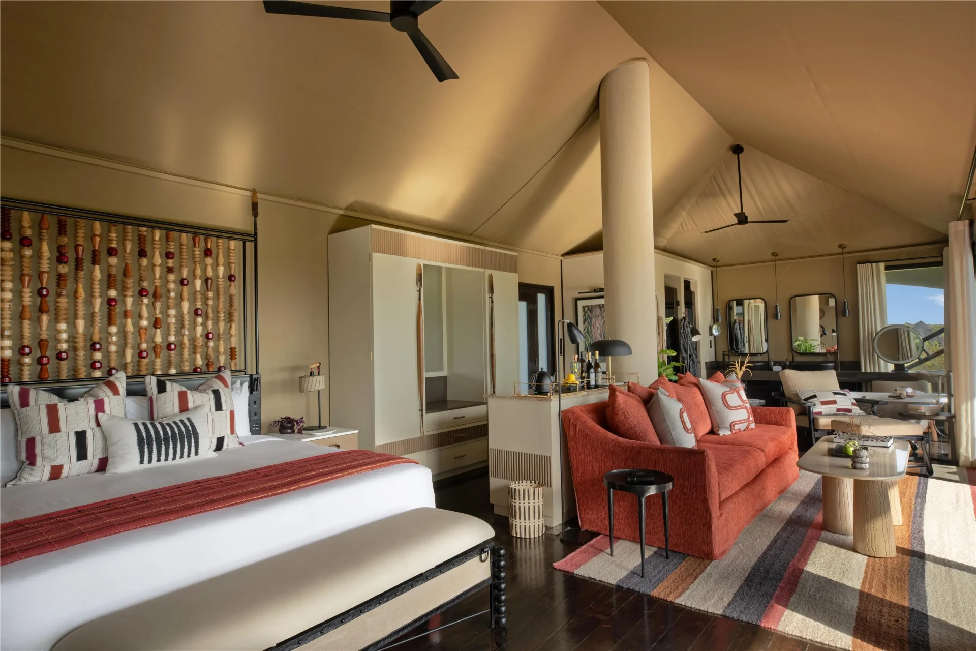 Mahali Mzuri tented camp, Masai Mara, Kenya