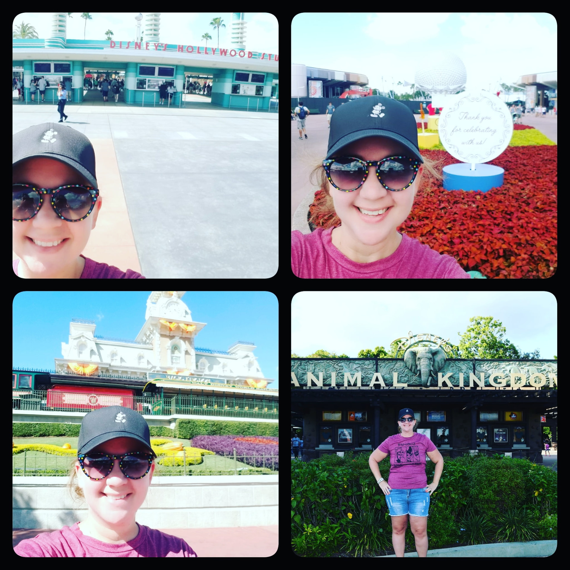 Kim Koldykowski at Disney's Hollywood Studios, Epcot, Magic Kingdom, and Disney's Animal Kingdom at Walt Disney World